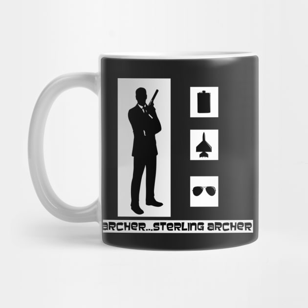 Archer, Sterling Archer by WinterWolfDesign